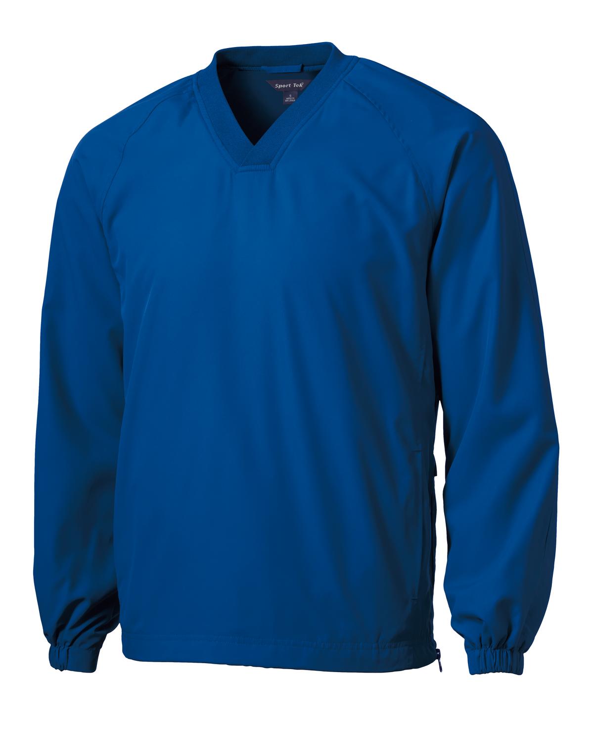 Sport-Tek V-Neck Raglan Wind Shirt. JST72 28