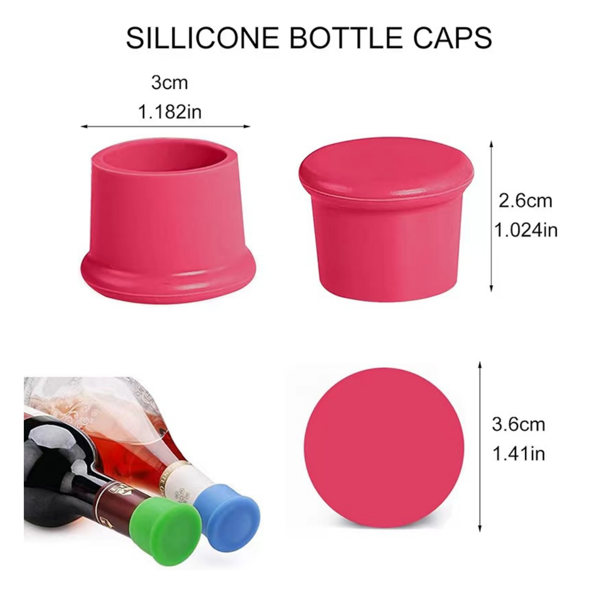 Silicone Wine Stopper 5
