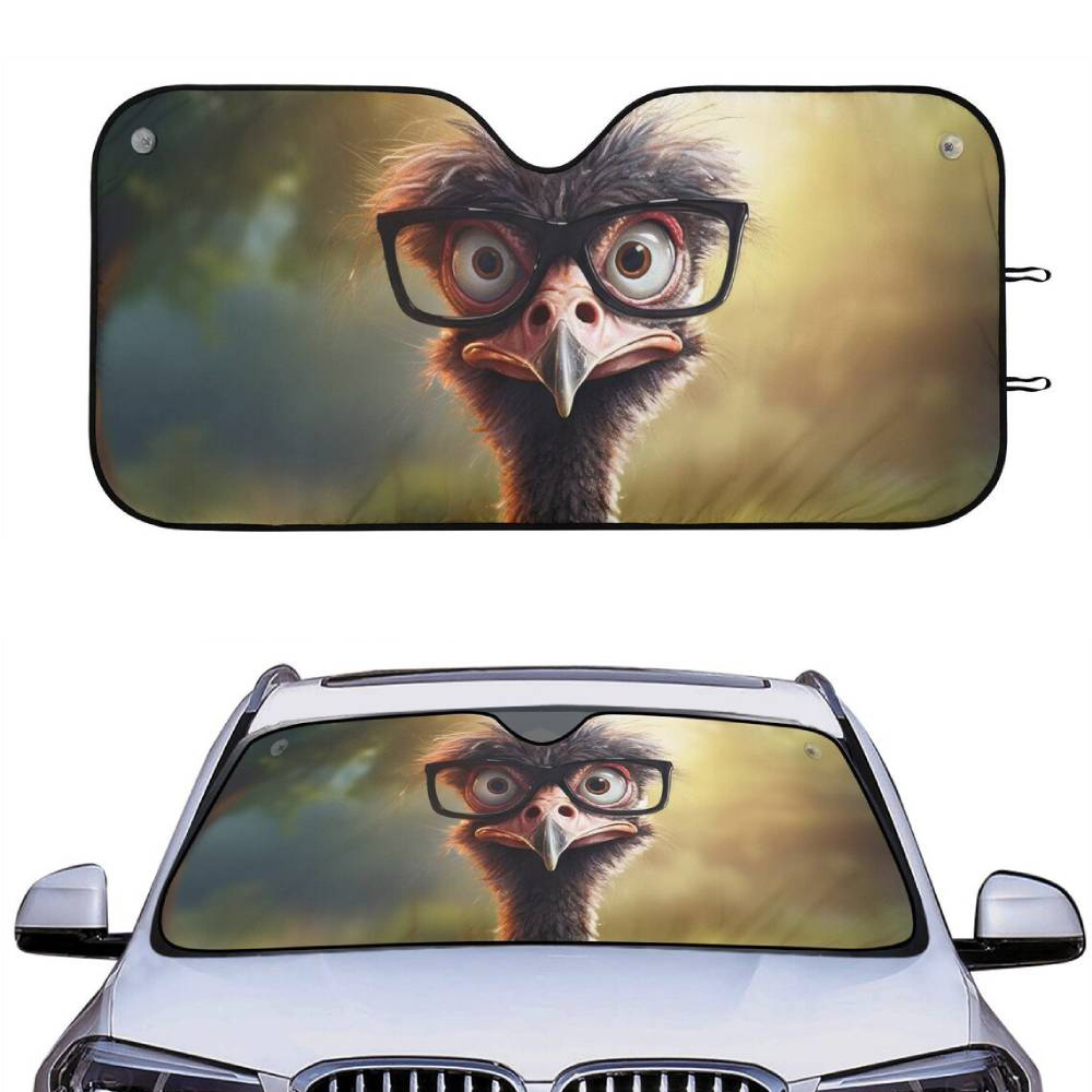Animal 3D Printed Car Shade 2