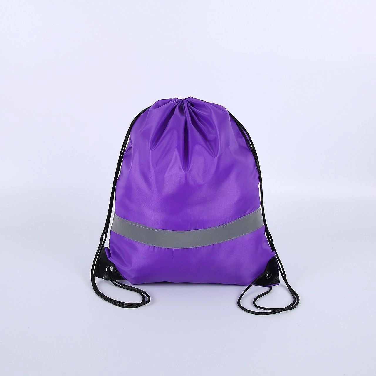 Custom 210 D Polyester Drawstring Bag 7