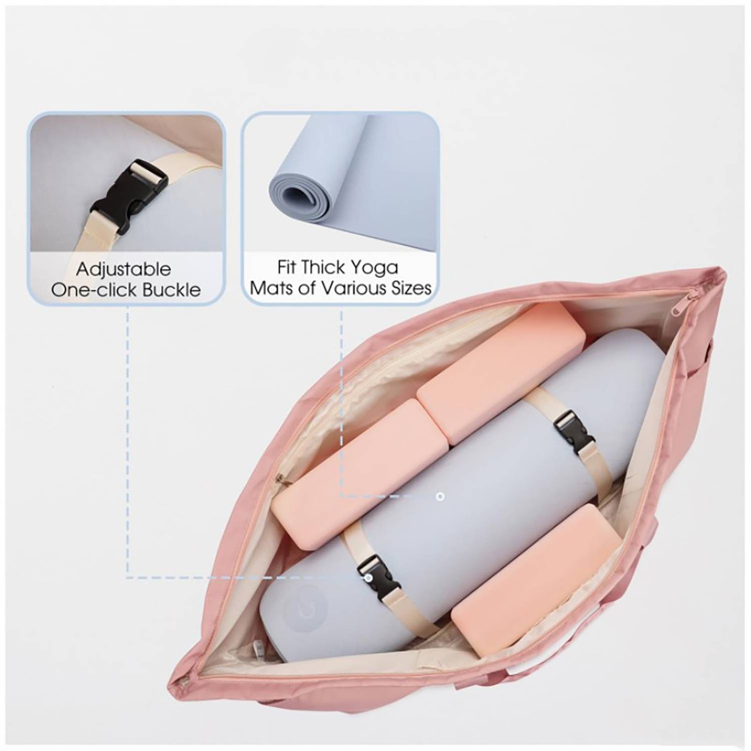 Foldable large travel fitness deffel bag 9