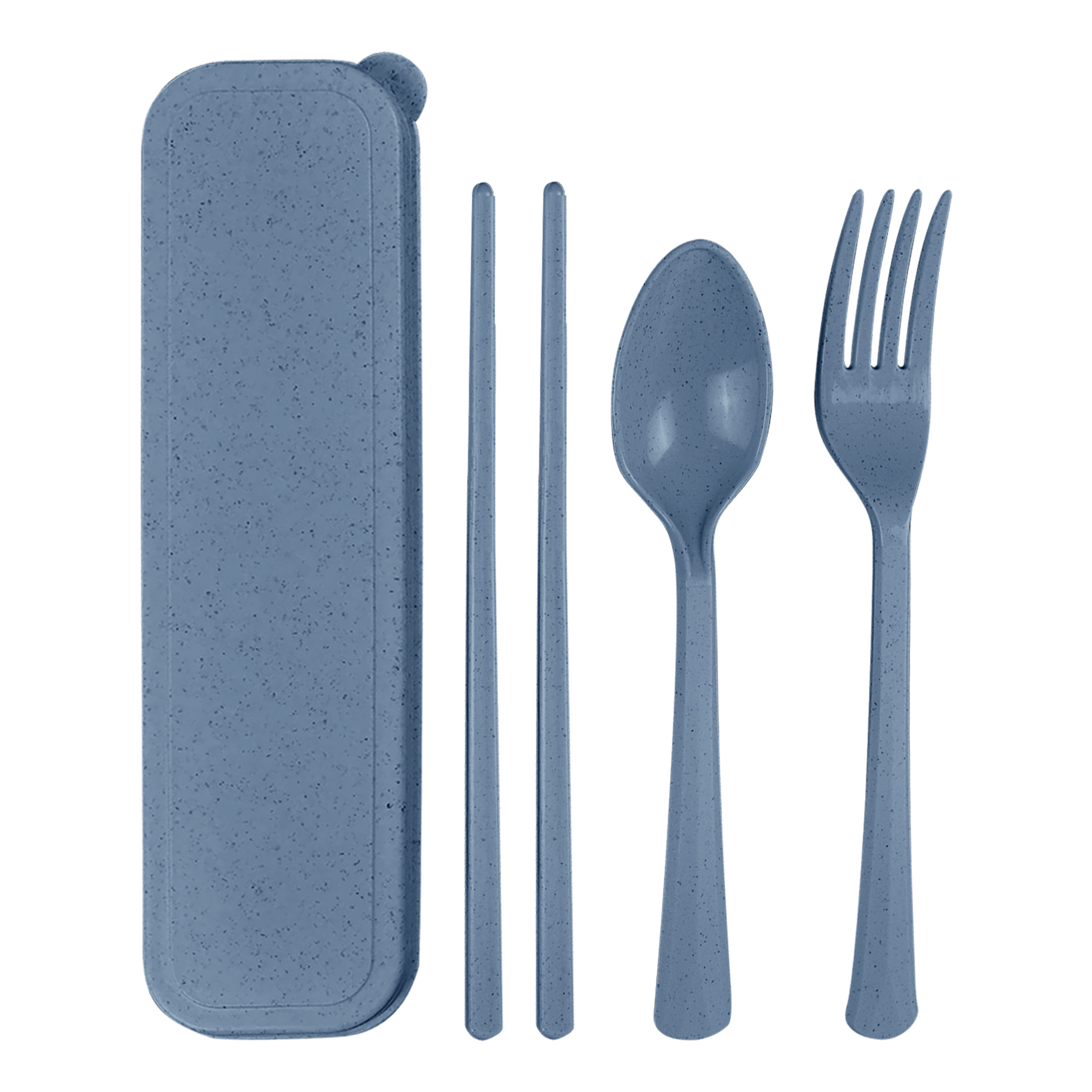 Portable Wheat Straw Tableware 3-Piece Set 2