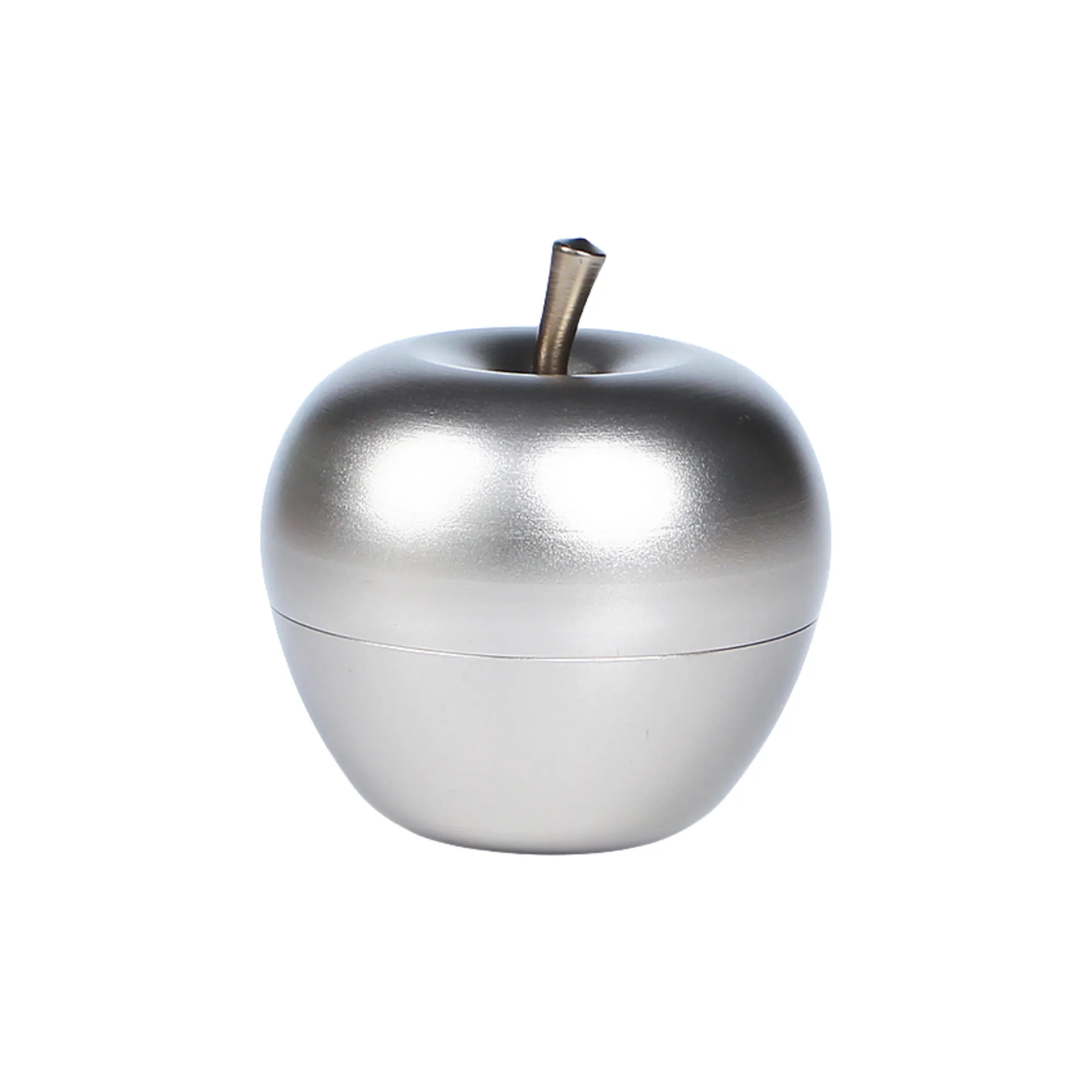 Metal Canister Apple Shaped Tinplate Candy Box Coffee Tin 2