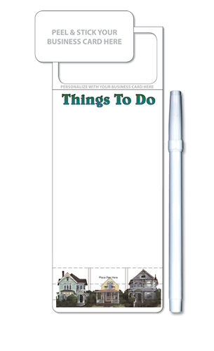 Skinny Mini Memo Boards - Stock Things To Do (3.5x9)