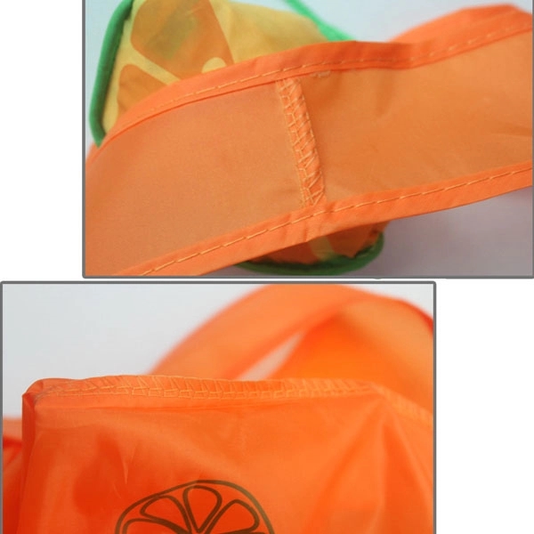 Orange Shape Foldable Shopping Bag 1