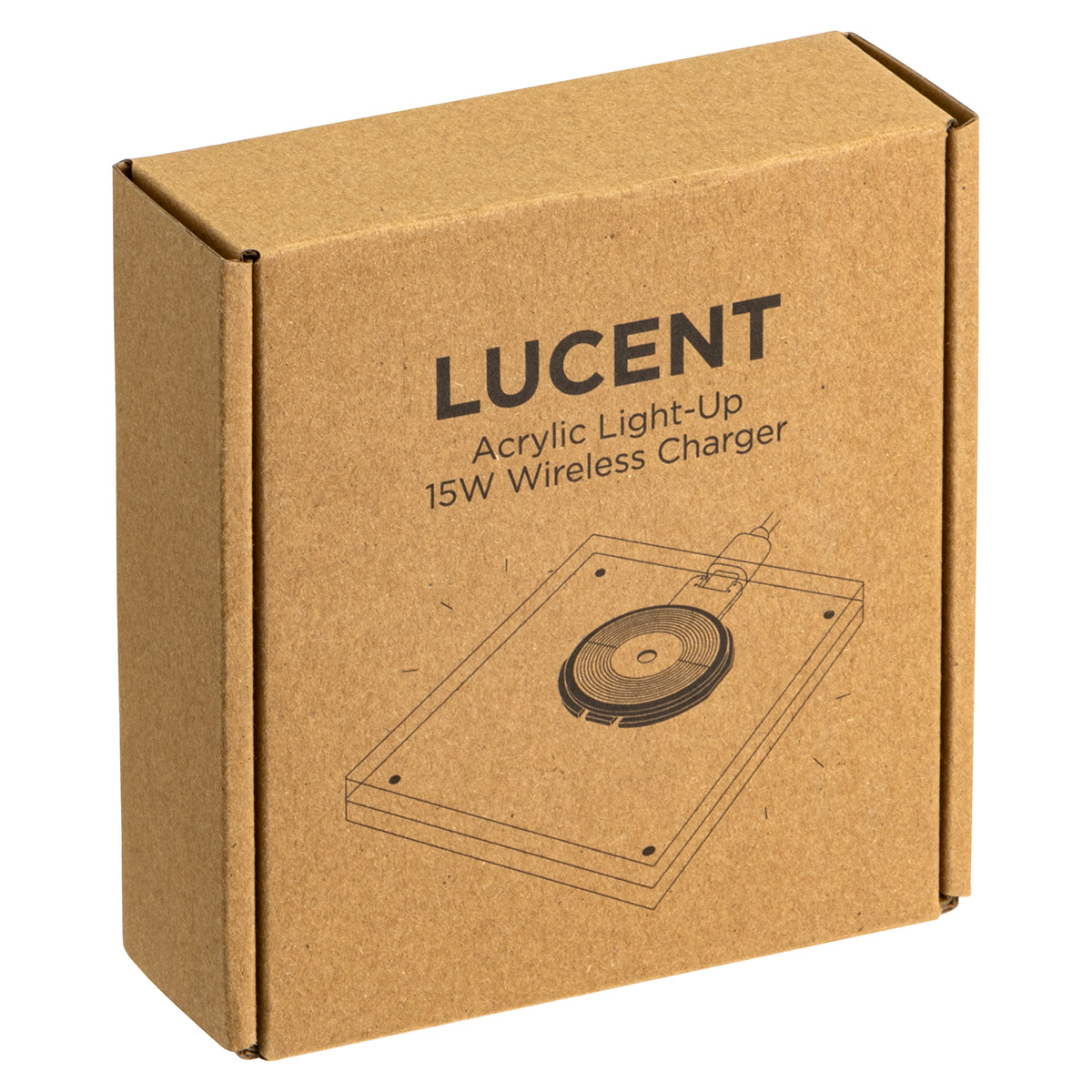 Lucent Acrylic Light-Up 15W Wireless Charger 6