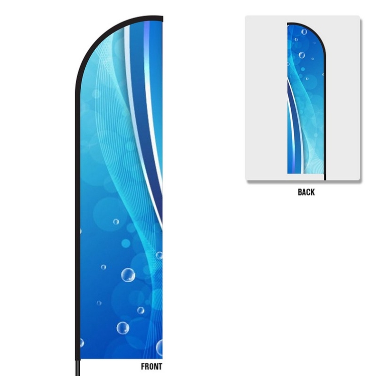 Flex Banner™ Flag Only, Double-Sided 17' Advetising Feather Flag 3