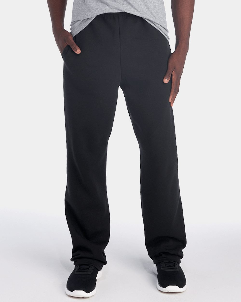 NuBlend Open-Bottom Sweatpants with Pockets