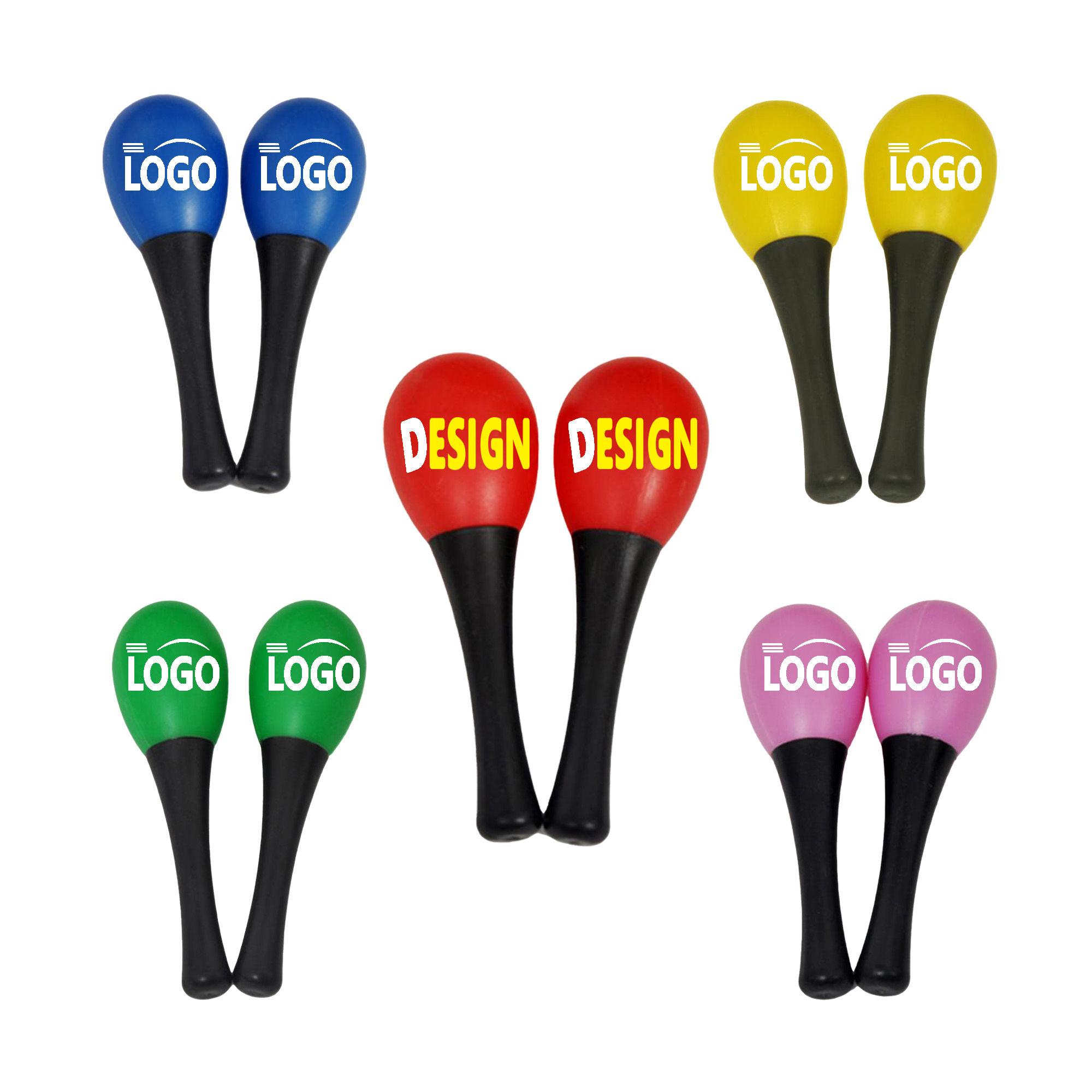 Plastic Maraca Shaker 3