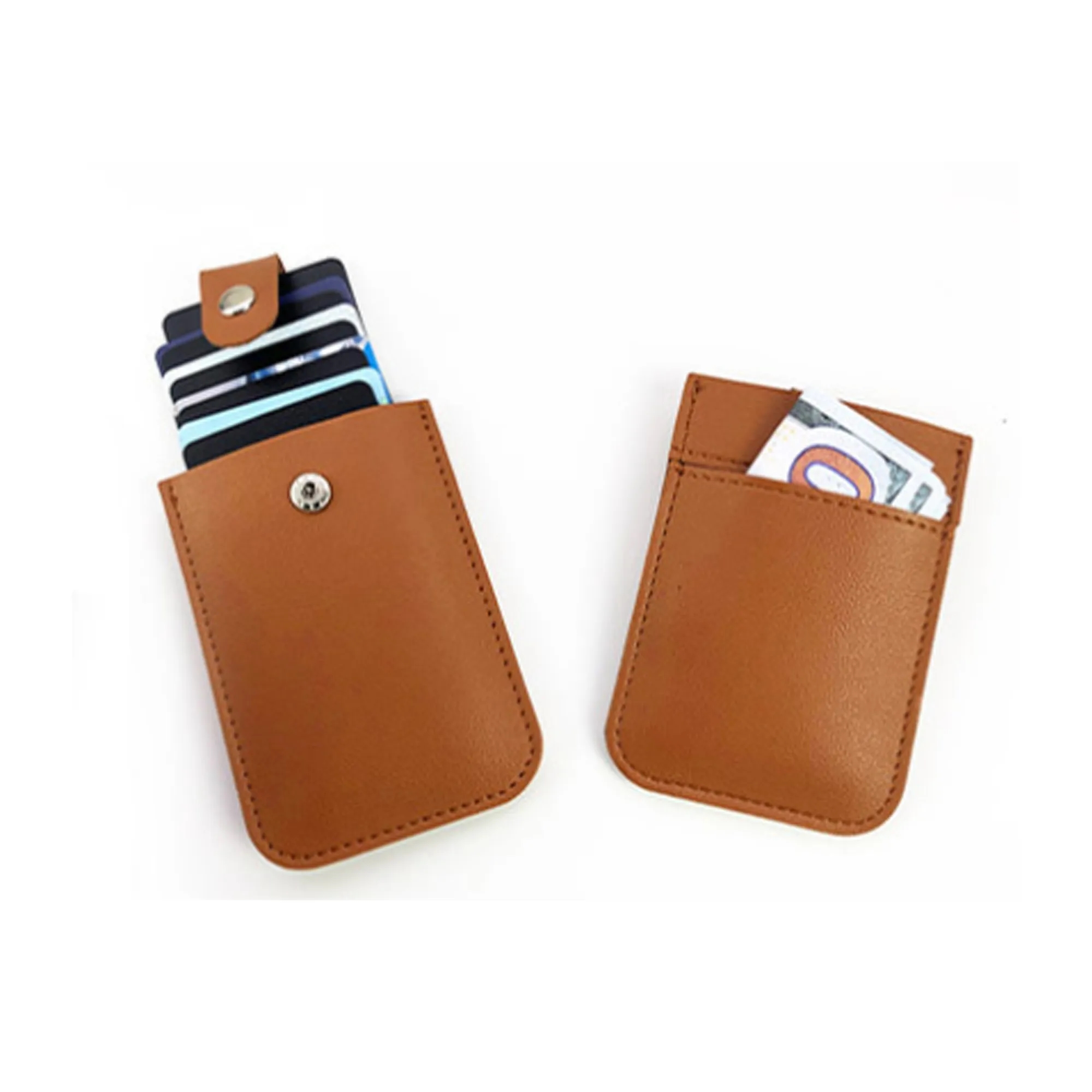 Layered Pull Tab Card Wallet 7