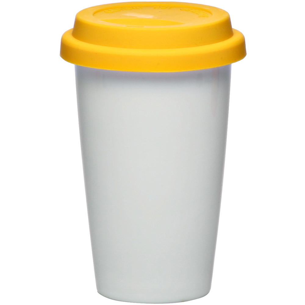 11 oz. Double Wall Ceramic Tumblers with Lid 15