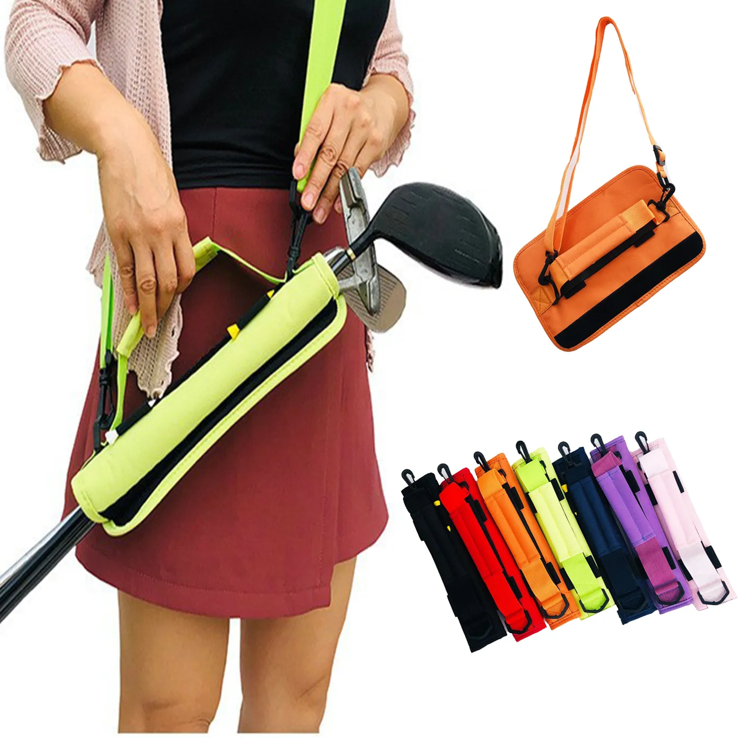 Pitch and Putt Lightweight Stand/Carry Golf Bag Club Covers 2