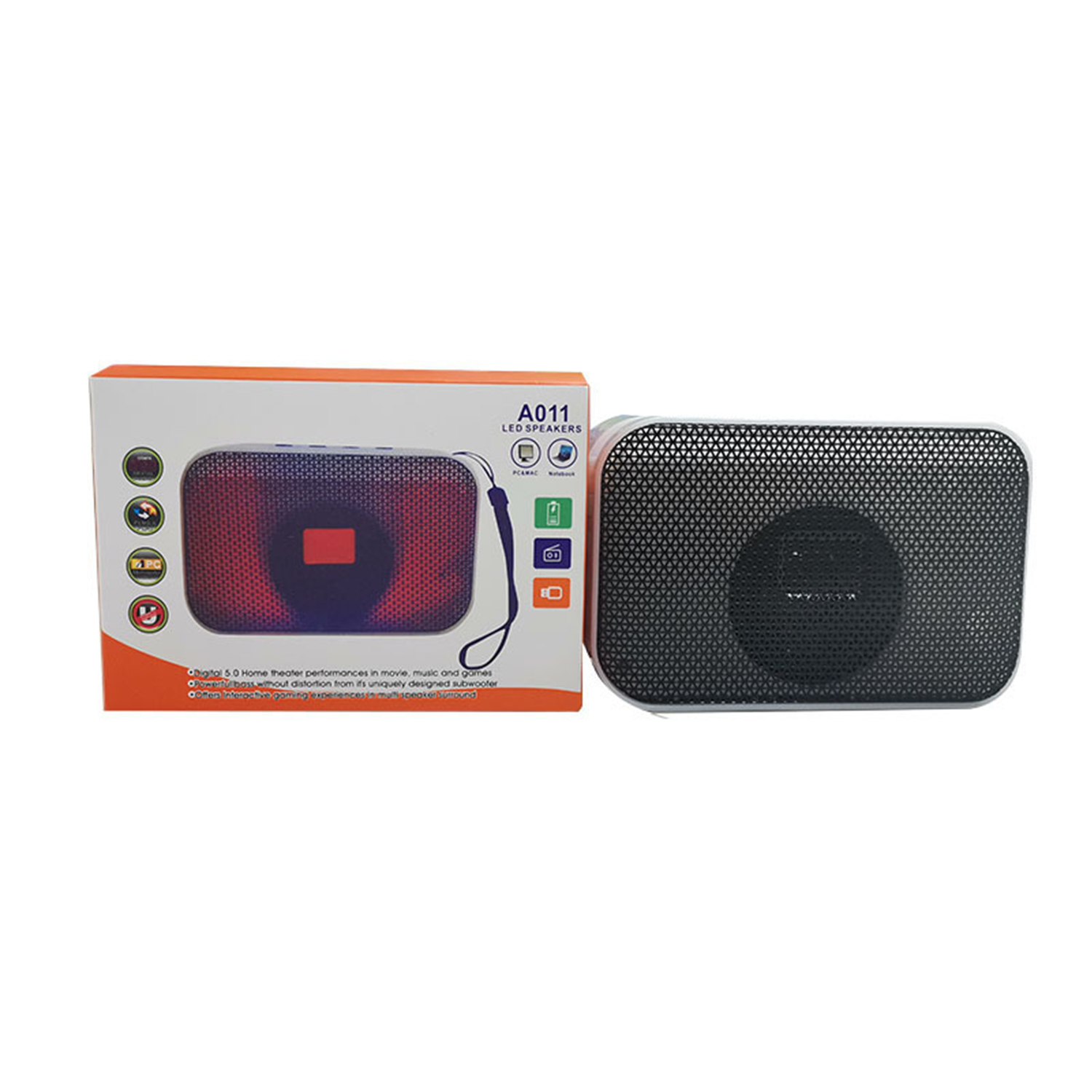 Led Luminous Wireless Bluetooth Speaker 4