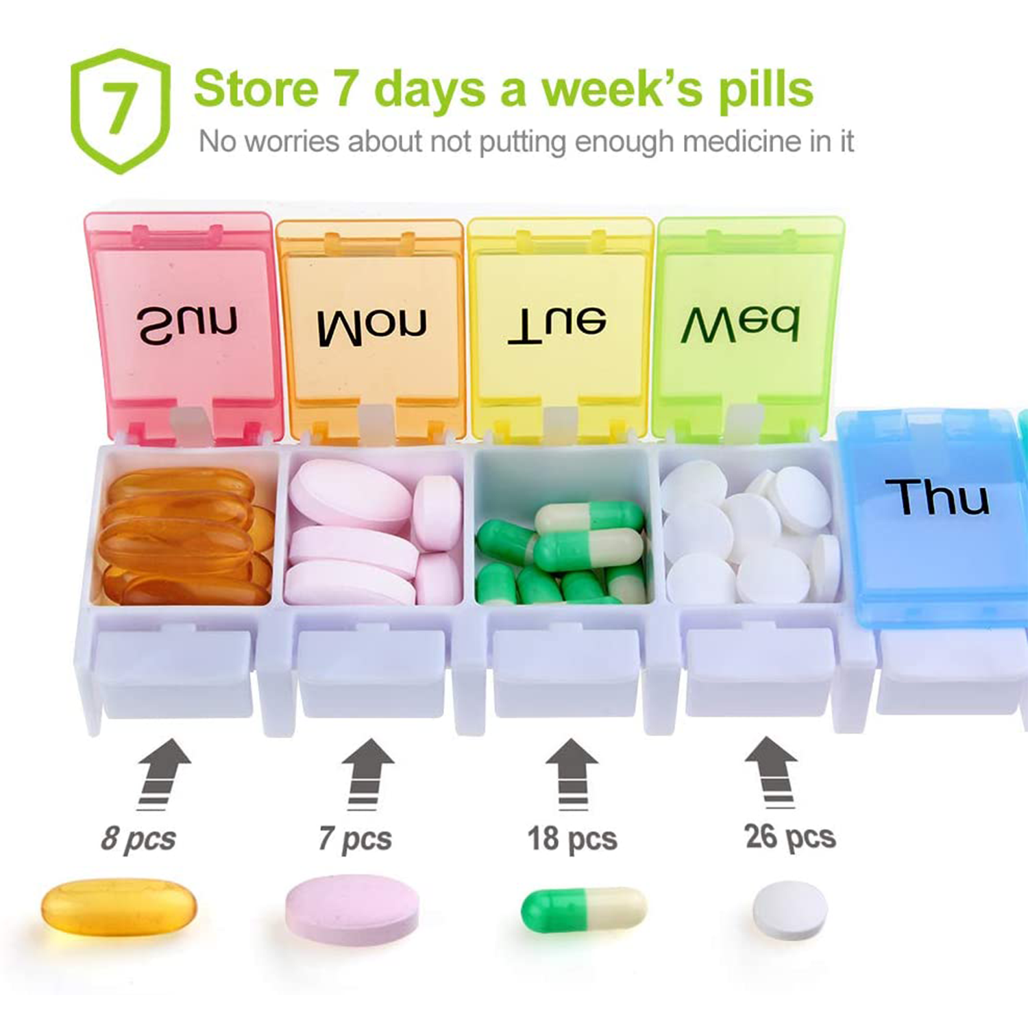 Weekly Pill Holder 3