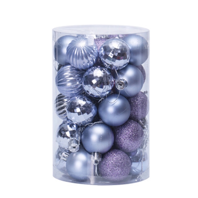 34Pcs Christmas balls set 4cm ornaments tree decor 26