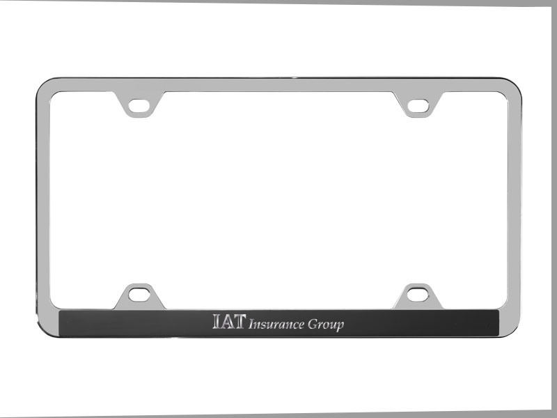 Chrome Plated License Frame
