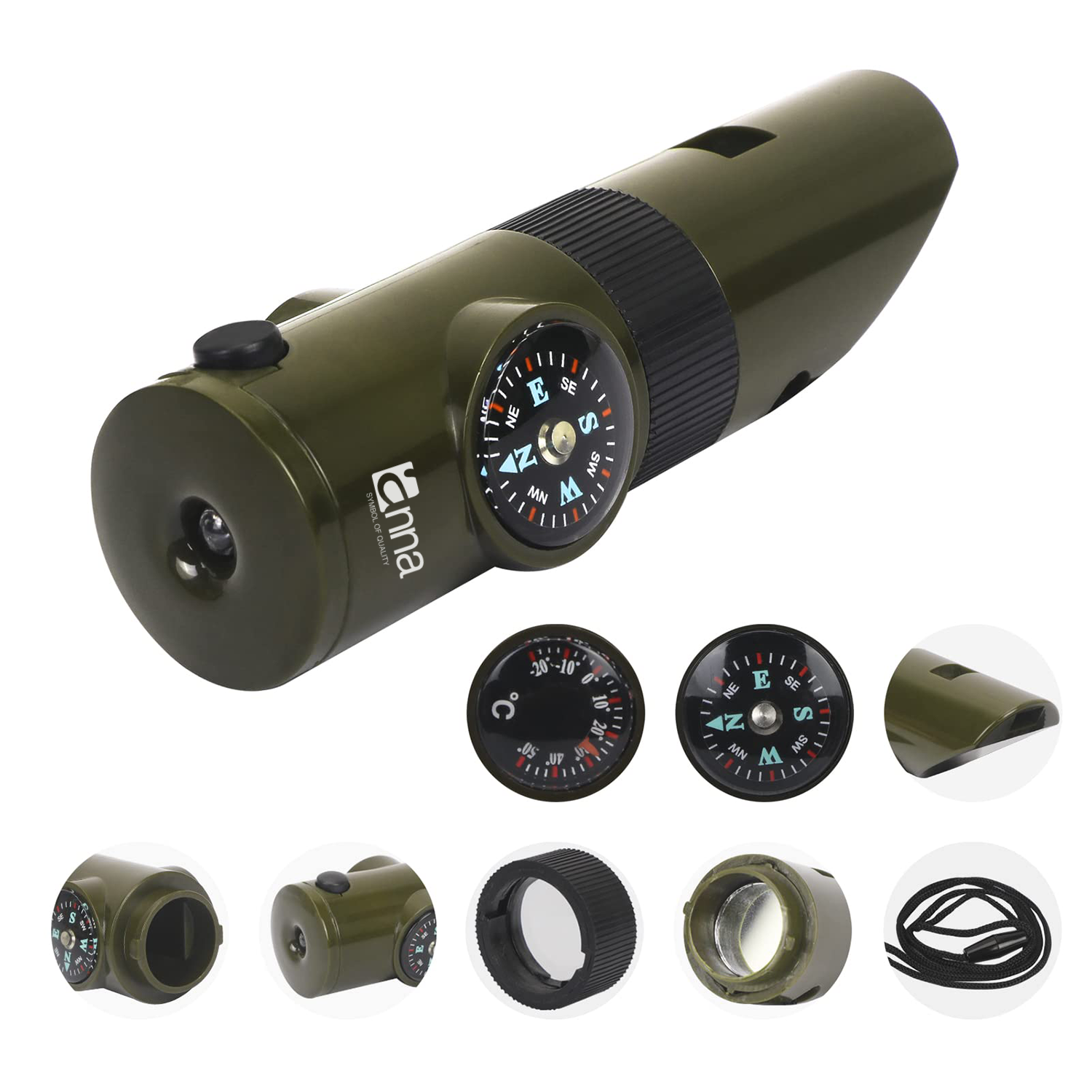 7-In-1 Compass Whistle 2