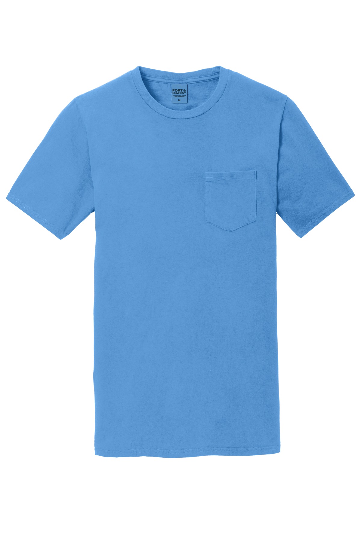 Port & Co Beach Wash Garment-Dyed Pocket Tee. PC099P 82