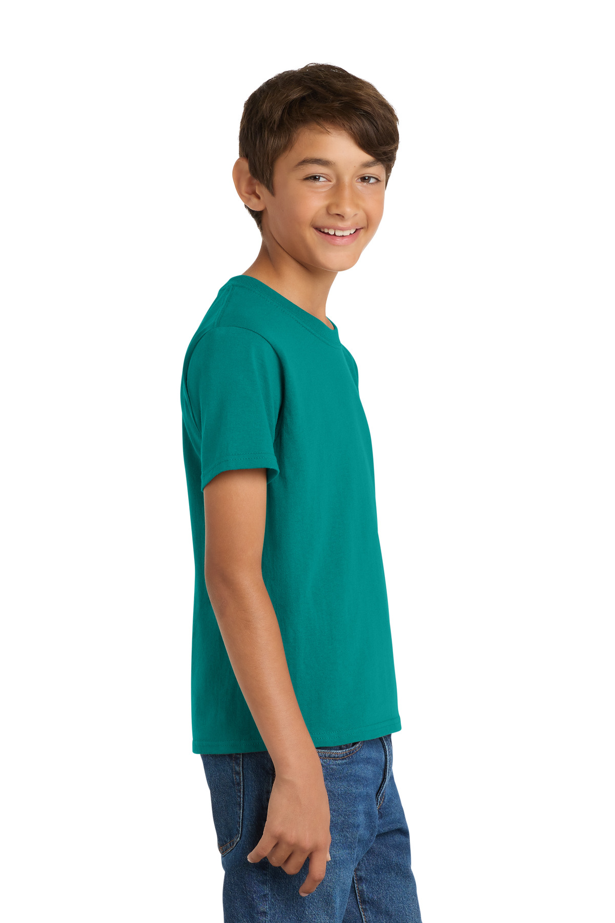 Port & Co Youth Core Cotton Tee. PC54Y 272