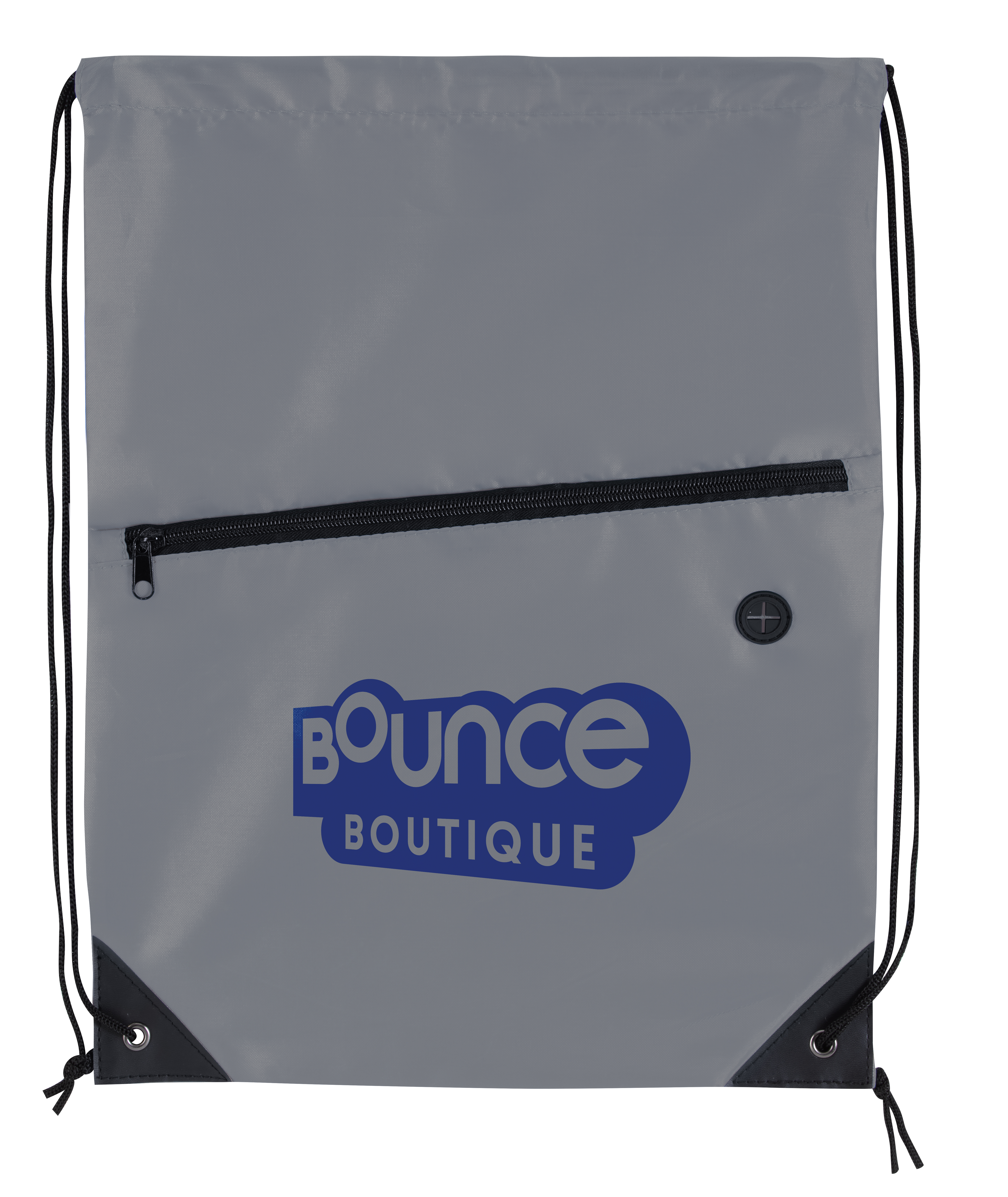 Good Value™ Front Zip Drawstring Backpack 16