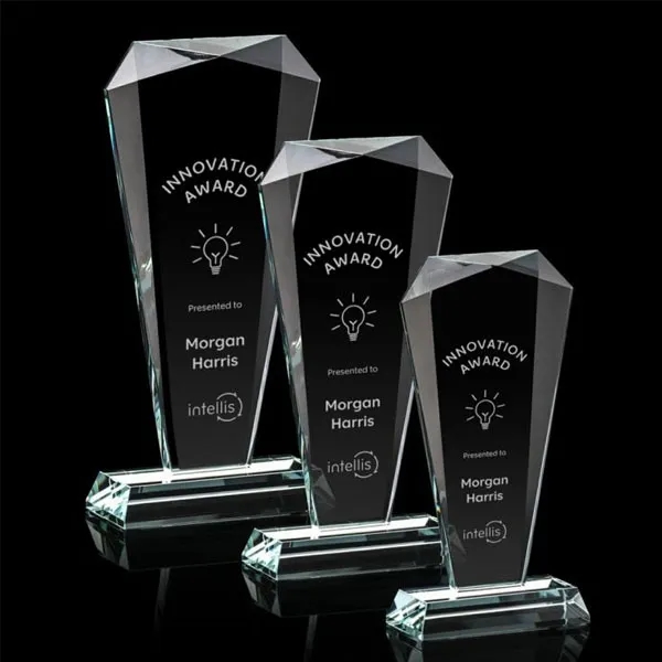 Engraved Crystal Plaque 2