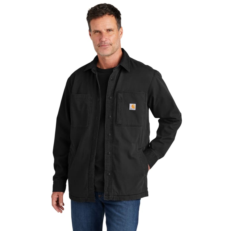 Carhartt Rugged Flex Fleece-Lined Shirt Jac 9