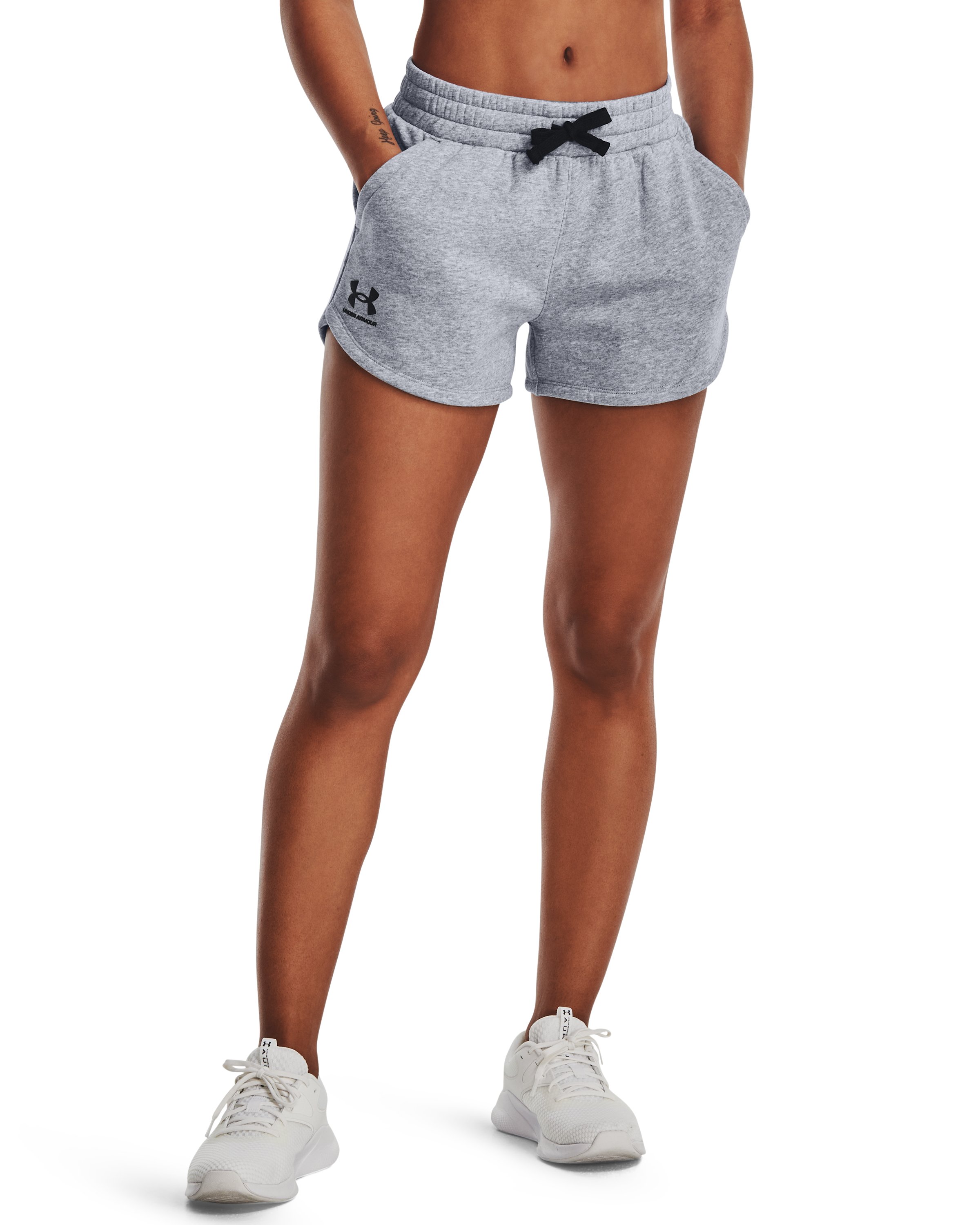 Women's UA Rival Fleece Shorts  3