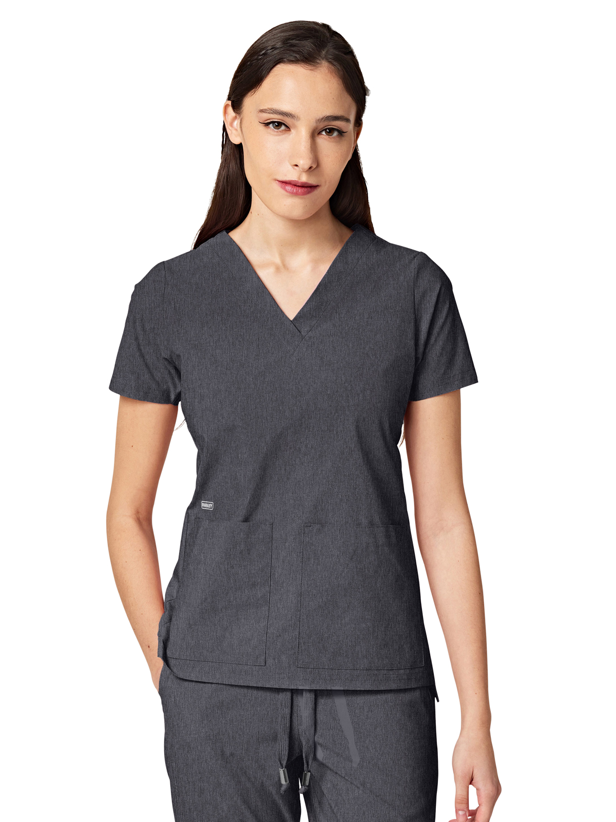 Parkley ABC - Women's Two-Pocket CRESSY V-Neck Top 13