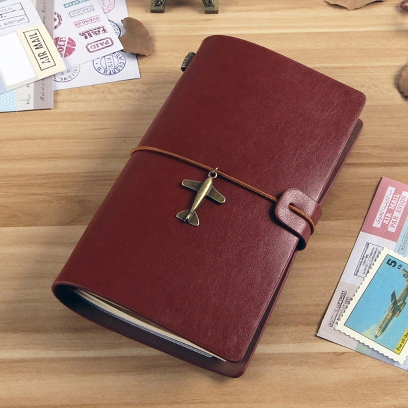 PU Leather A6 Business Travel Journal Pocket Notebook 12
