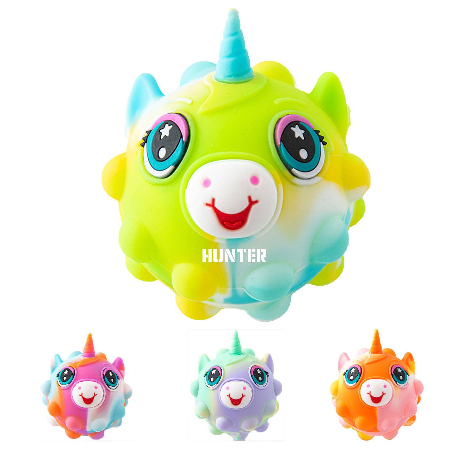 Unicorn silicone relief balls decompression toy 2