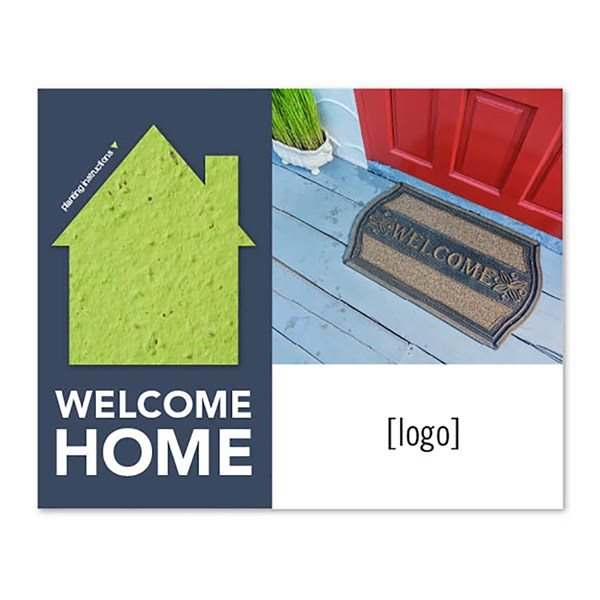 Seed Paper Shape Postcard