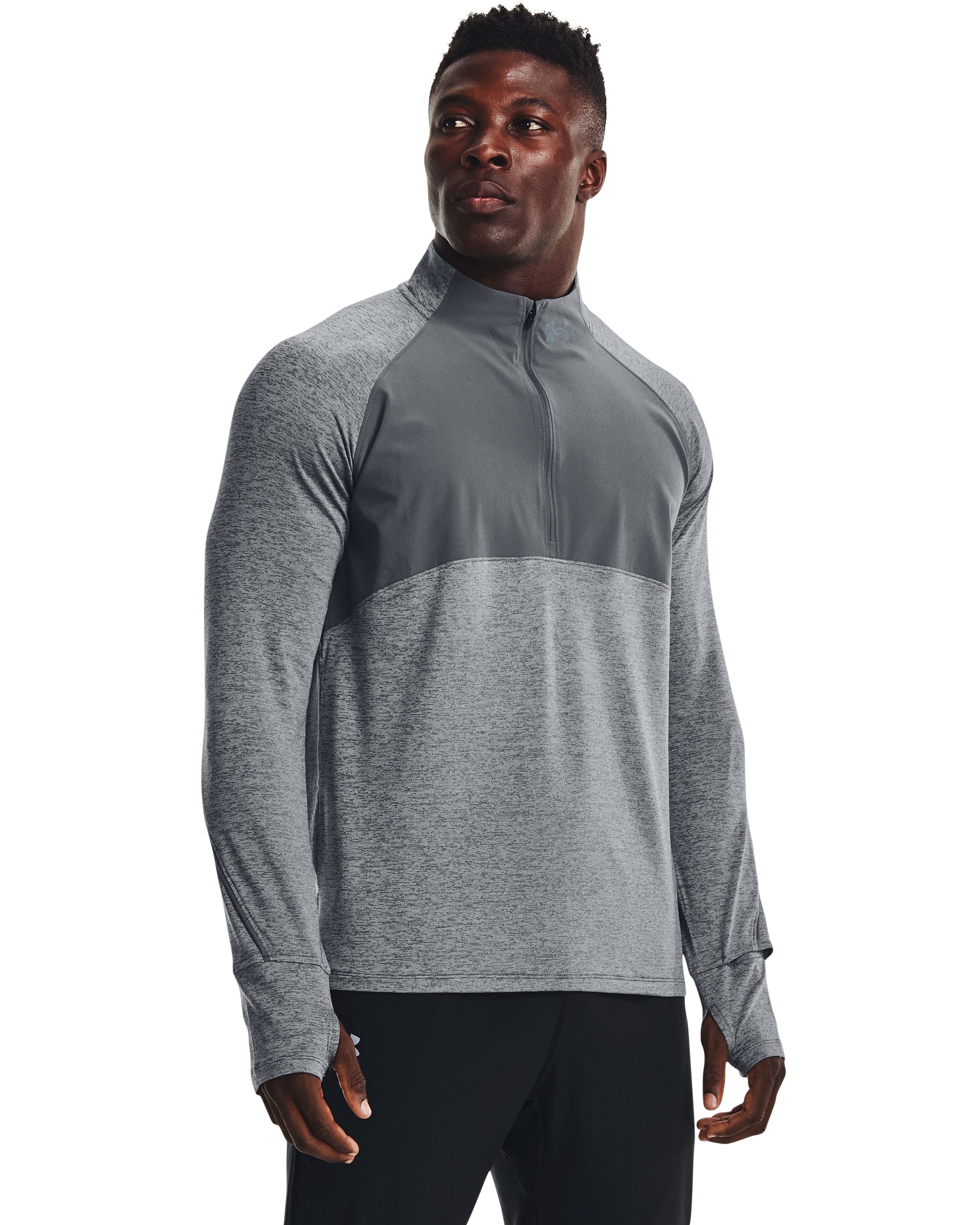 UA Qualifier Run 2.0 Men's Zip, custom athletic wear with logo imprint 5