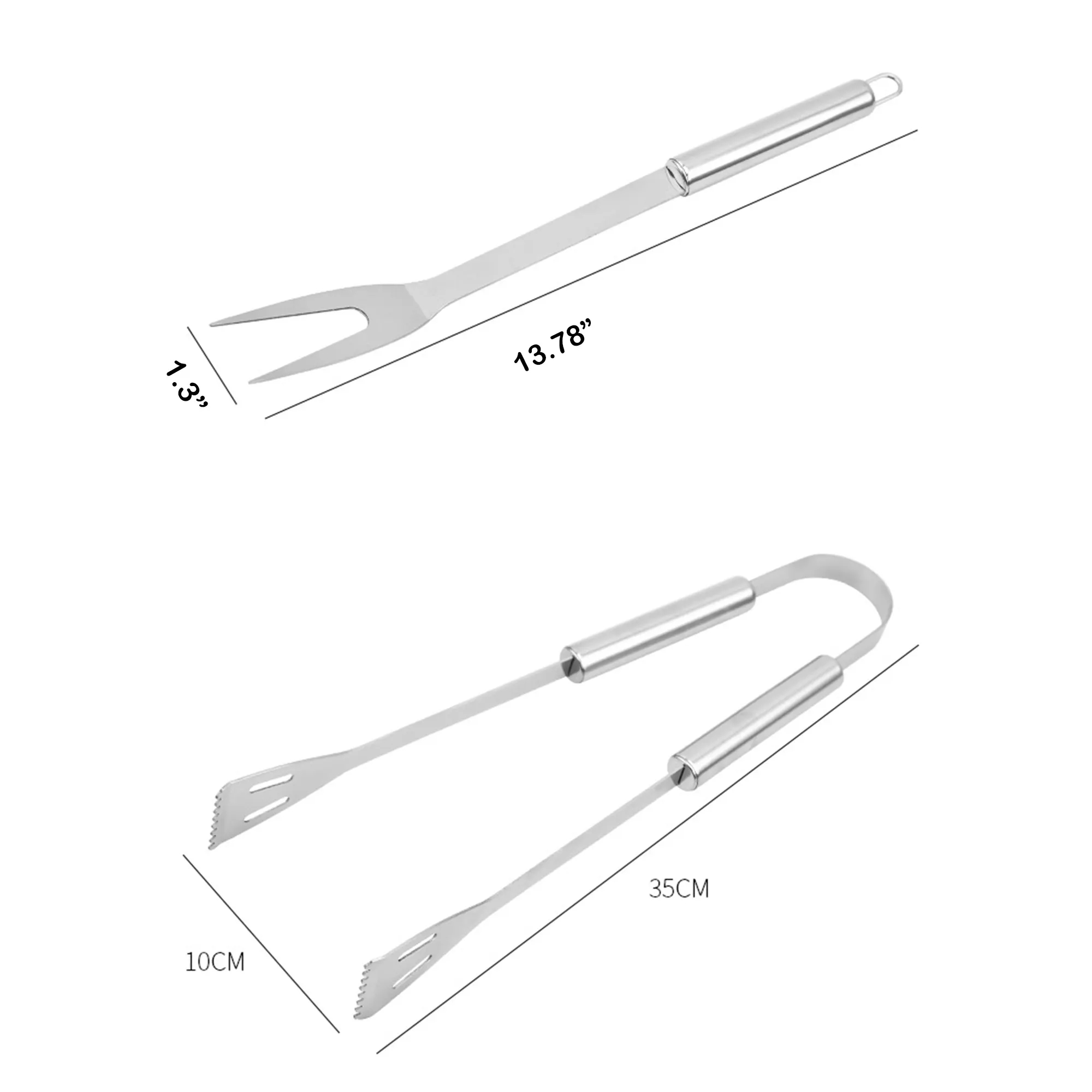 Stainless Steel BBQ Grill Accessories 9 PCS MOQ20 3