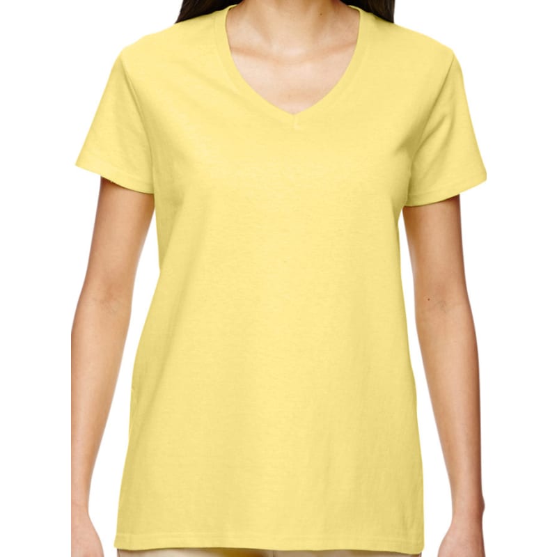 Gildan Heavy Cotton™ Ladies 5.3 Oz. V-Neck T-Shirt 7