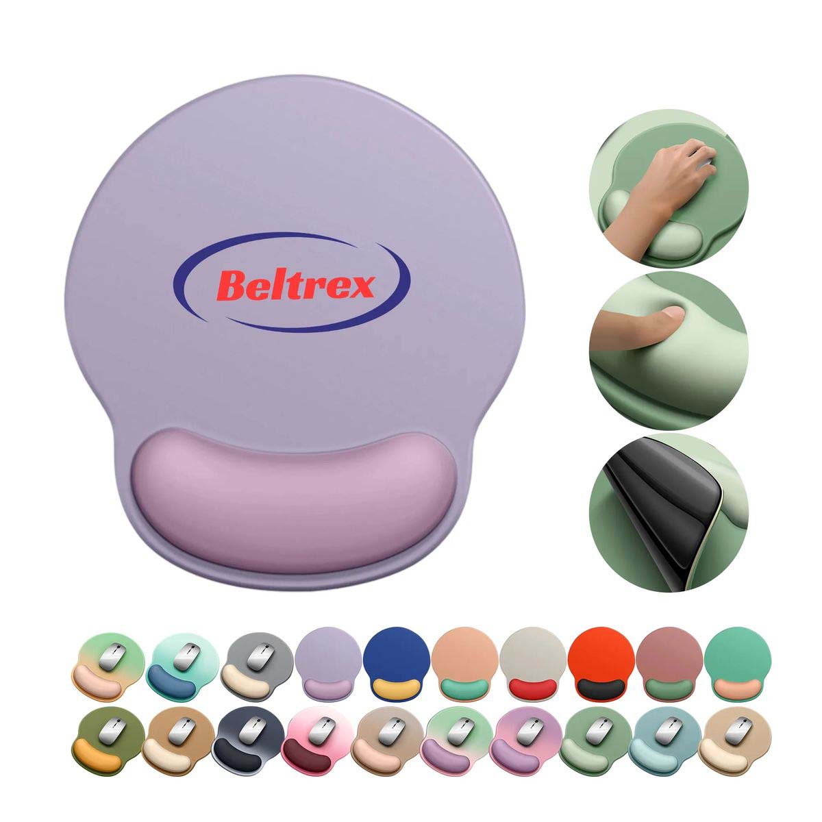 Comfortable Mouse Pad with Non Slip Base 10