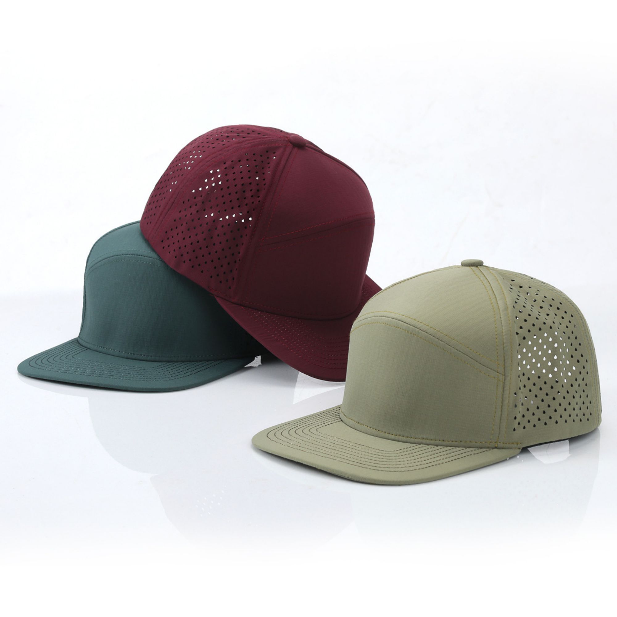 Men Flat Brim Baseball Cap 4