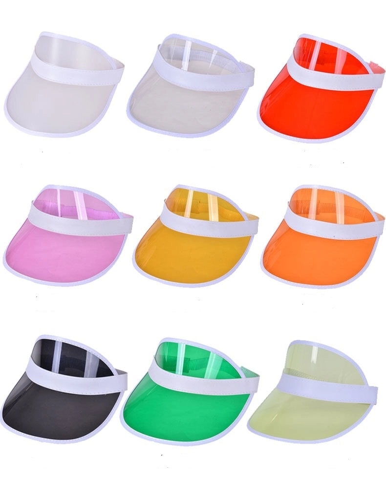 Clear Sun Visor Hat 3