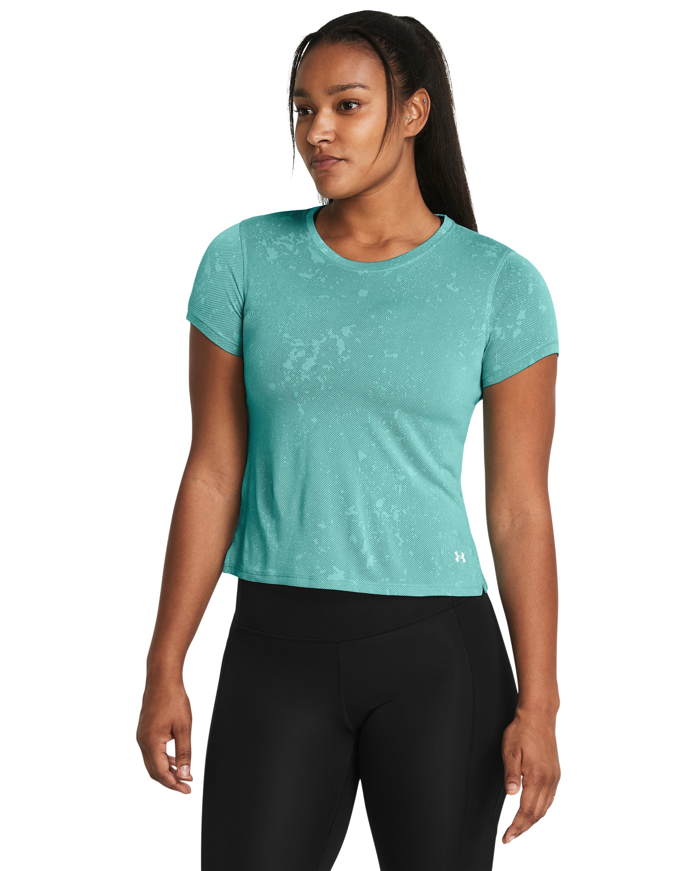 UA Launch Splatter Women's Short Sleeve 2