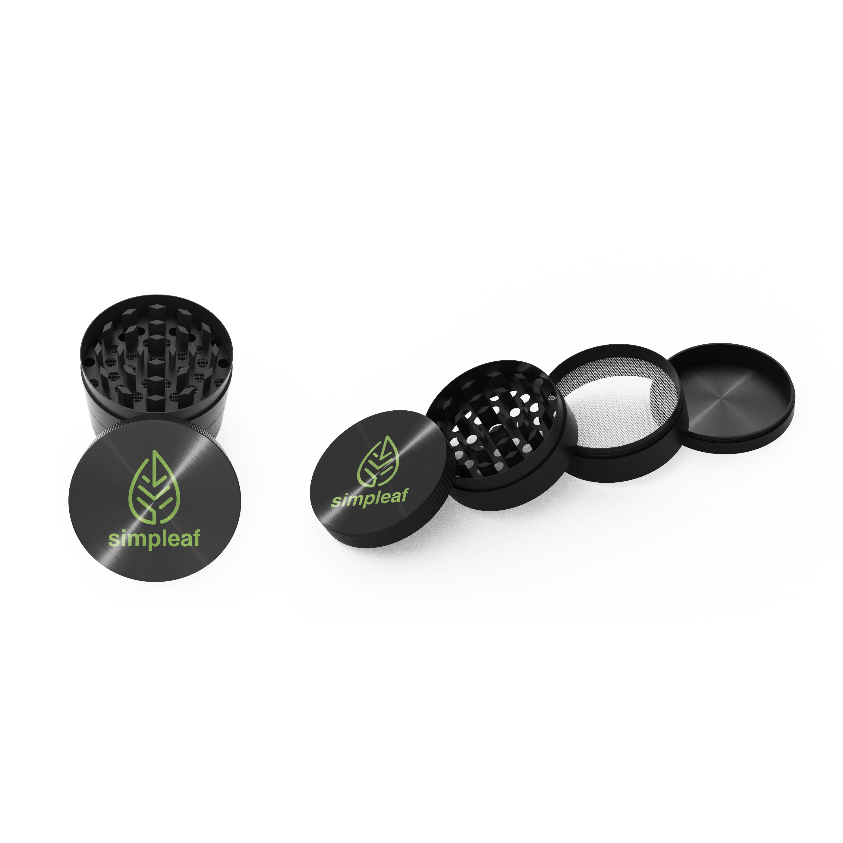 40 mm Custom Metal 4 Piece Grinder 8