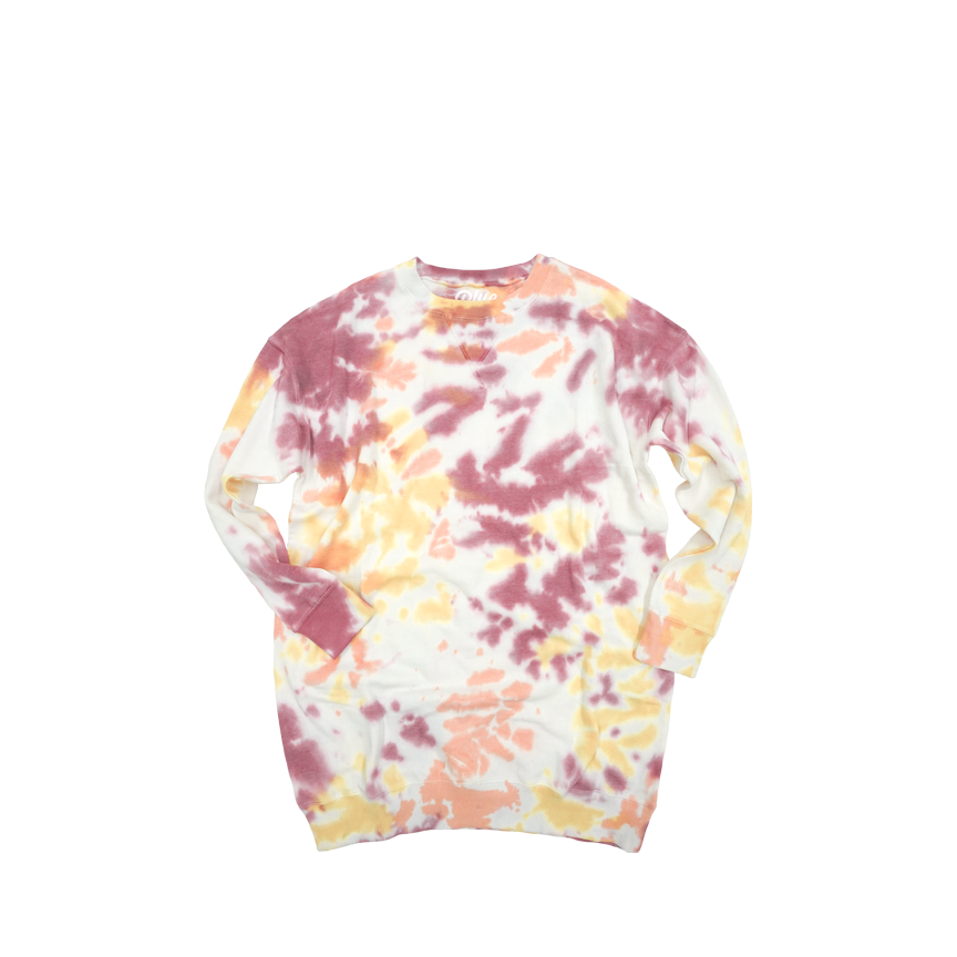 Oversized Cloud Dye Crew Sweatshirt, custom hoodie or sweatshirt with logo imprint 3