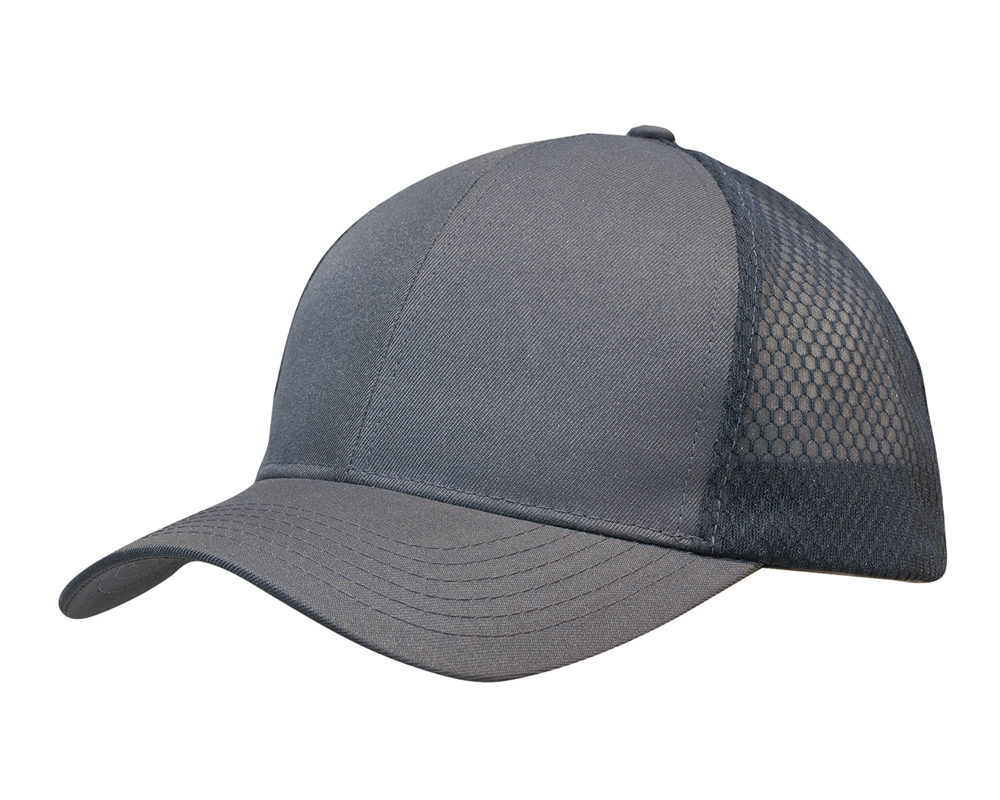 Breathable poly twill with honeycomb mesh 13
