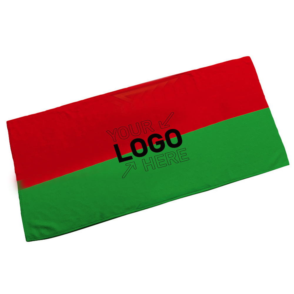 35x75CM Qatar World Cup Full Color Football Fan Towel 2