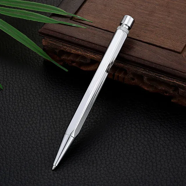 Press Type Metal Signature Ballpoint Pen 8
