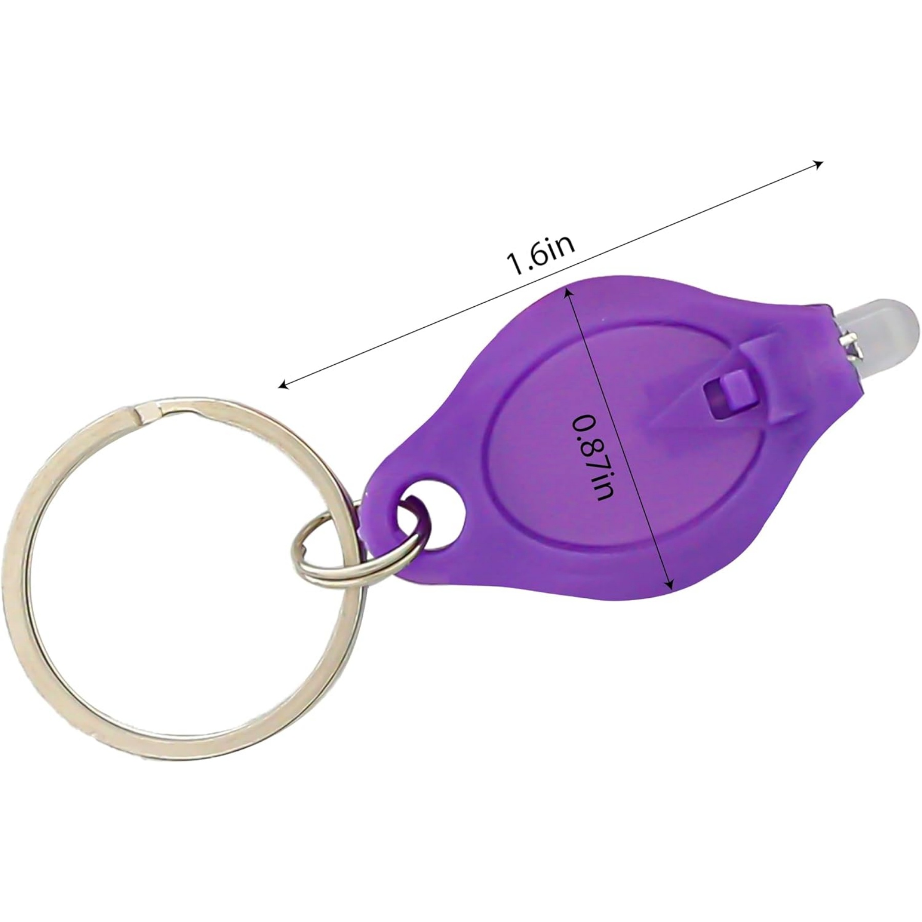 Mini Keychain Ring Flashlight 7