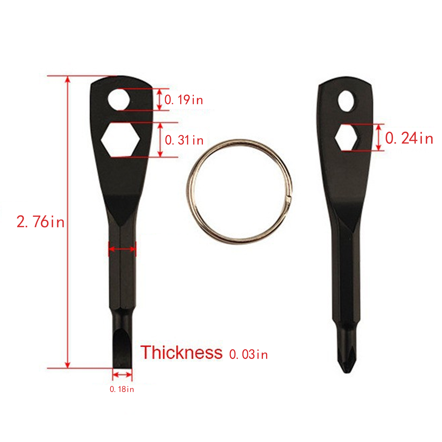 4 in 1 Metal Key Screwdriver 2