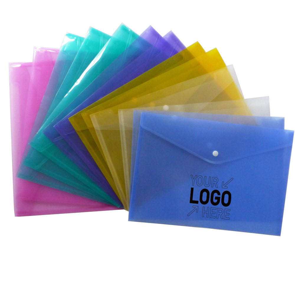 Transparent PP Buckle File Bag 2
