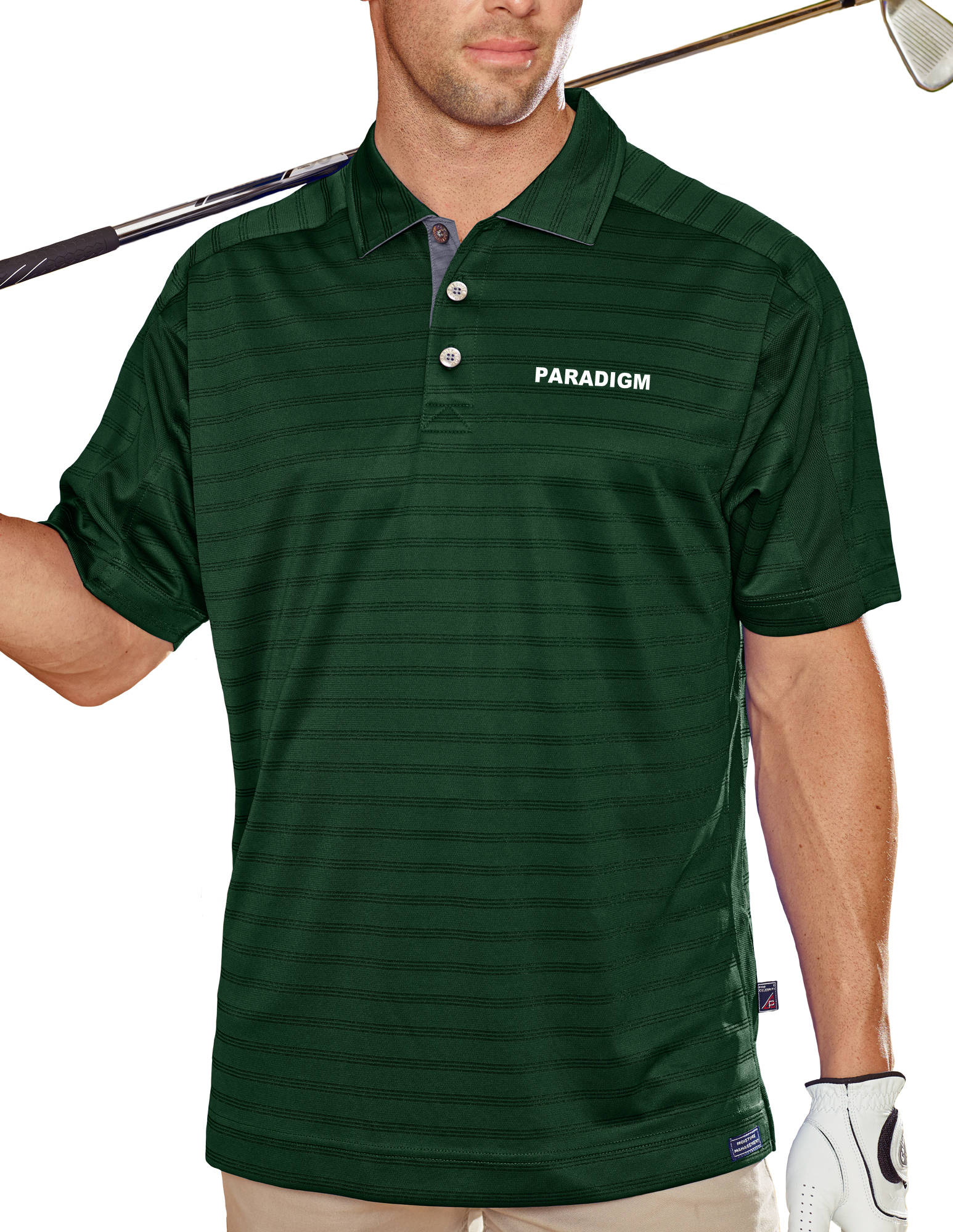 Men's Paradigm Engineer Track Knit Polo Shirt 10
