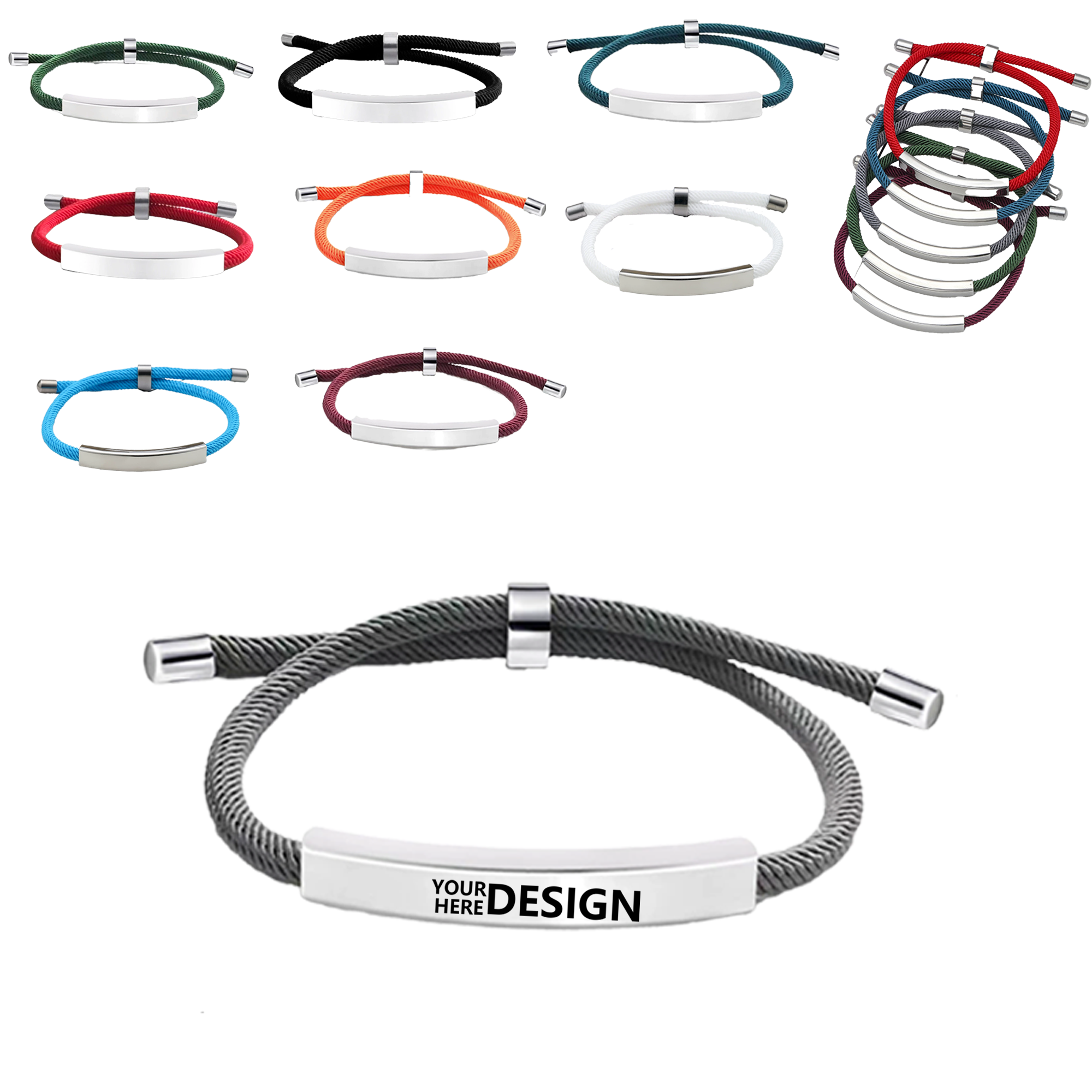 Titanium Steel Woven Bracelet 2
