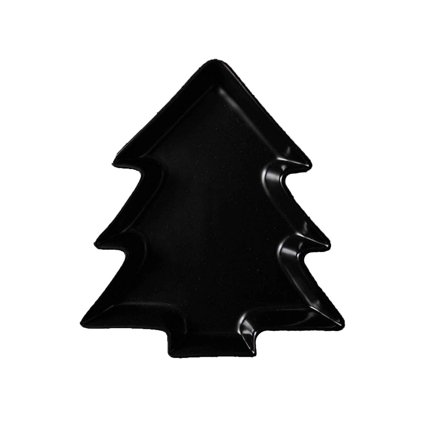 Christmas Tree Shaped Plate Ceramic Dish 14