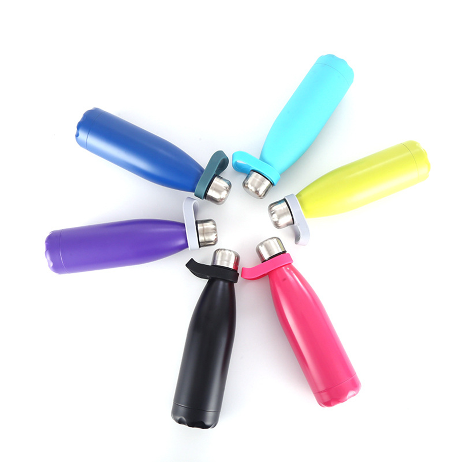 16.9Oz Double Wall Stainless Steel Vacuum Sport Bottle 6